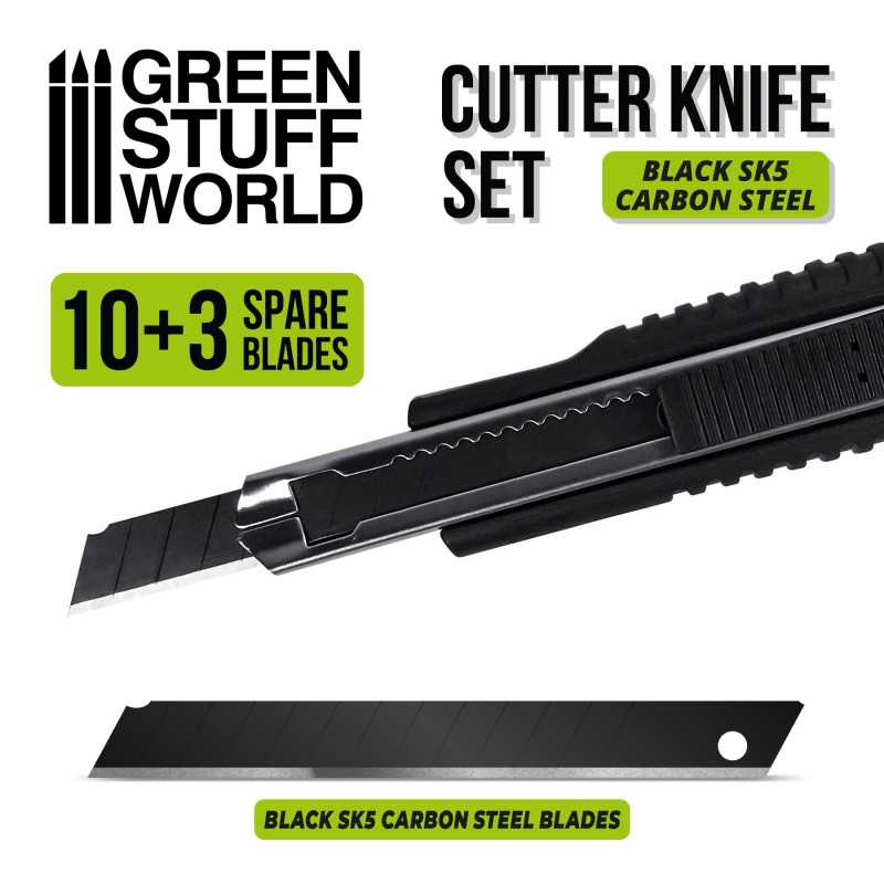 Cutter de Modelisme grand + lames Cutter de Modelisme grand + lames