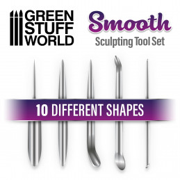 5x Modellierwerkzeug Set - SMOOTH