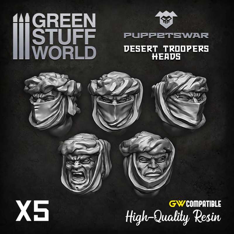 Desert Troopers heads