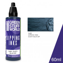 Peintures Dipping inks 60 ml - DUSTY BLUE DIP