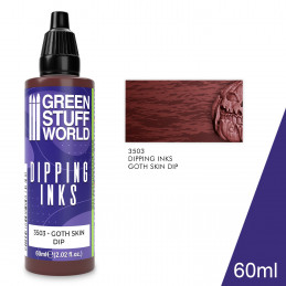 Peintures Dipping inks 60 ml - GOTH SKIN DIP