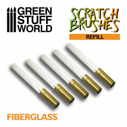 Recambio para Set de Cepillos Scratch – Fibra de vidrio