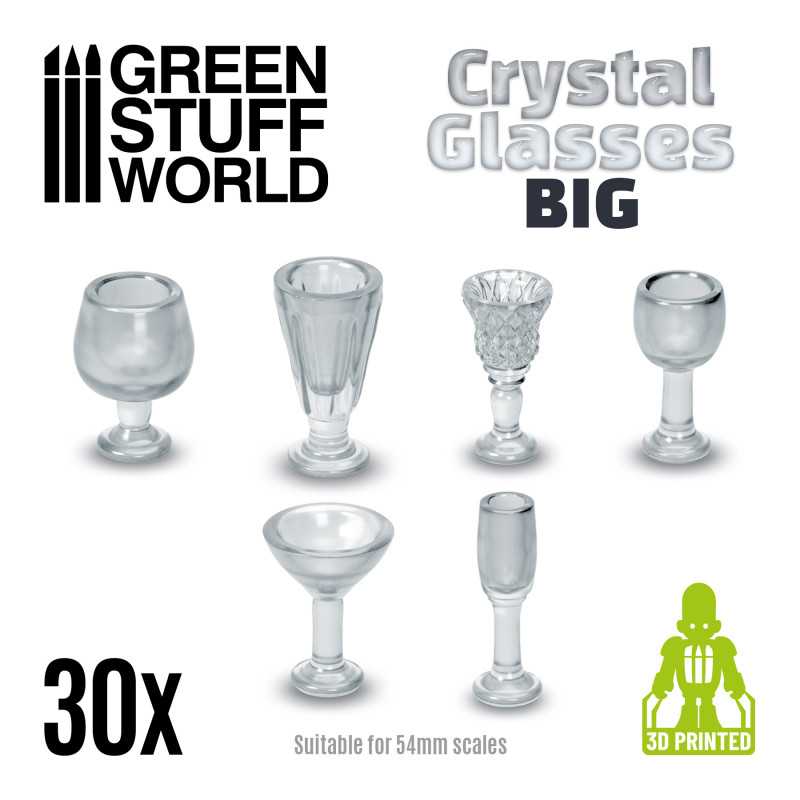 Verres en cristal - Grands Verres en cristal - Grands