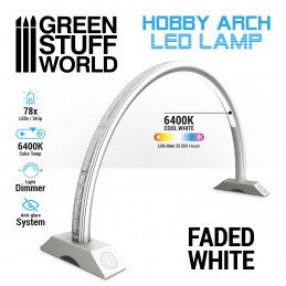 Lampe LED Hobby Arch - Faded White