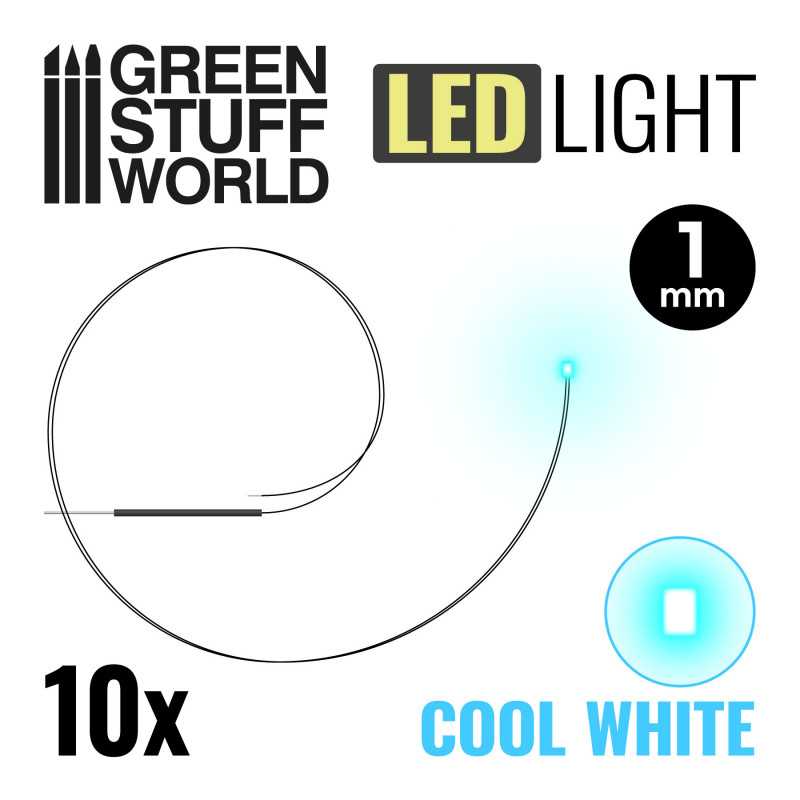 Lumières LED Blanche Froide - 1mm Lumières LED Blanche Froide - 1mm