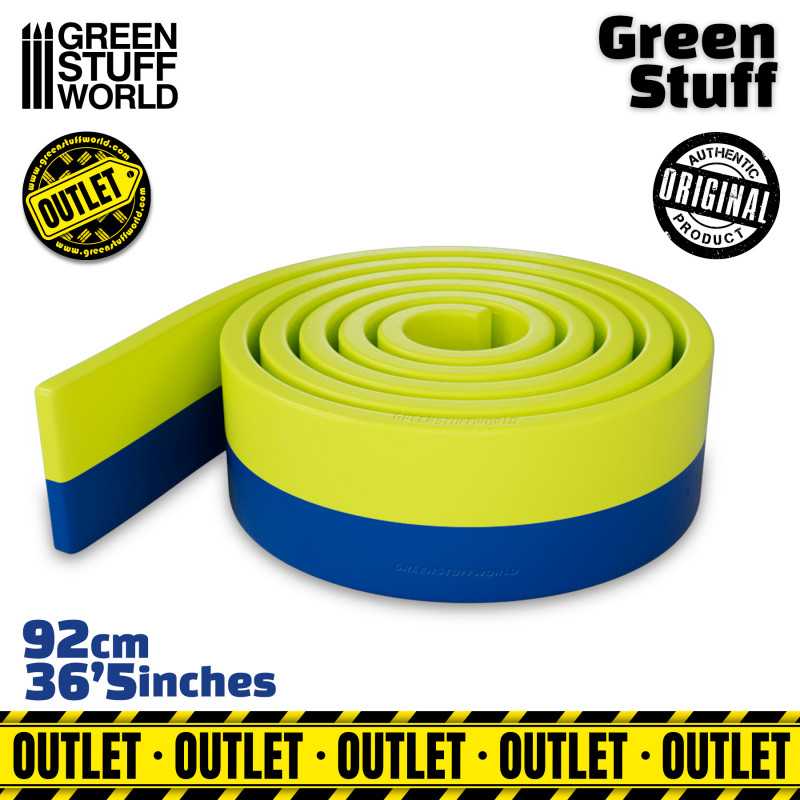 Résine Verte en bande 92 cm - OUTLET Résine Verte en bande 92 cm - OUTLET