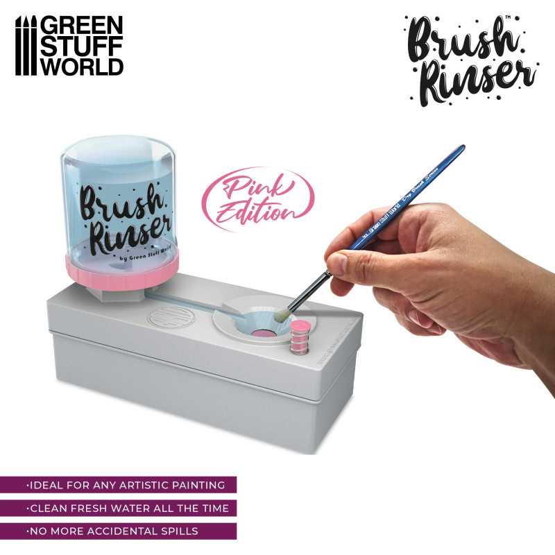Distributeur d'eau rose - Brush Rinser Distributeur d'eau rose - Brush Rinser