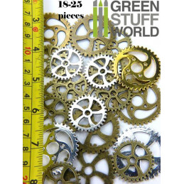 Steampunk SPIRAL-ZAHNRÄD 85 gr - Supergrösse XL
