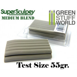 Super Sculpey Medium Blend 55 gr. - FORMATO TEST