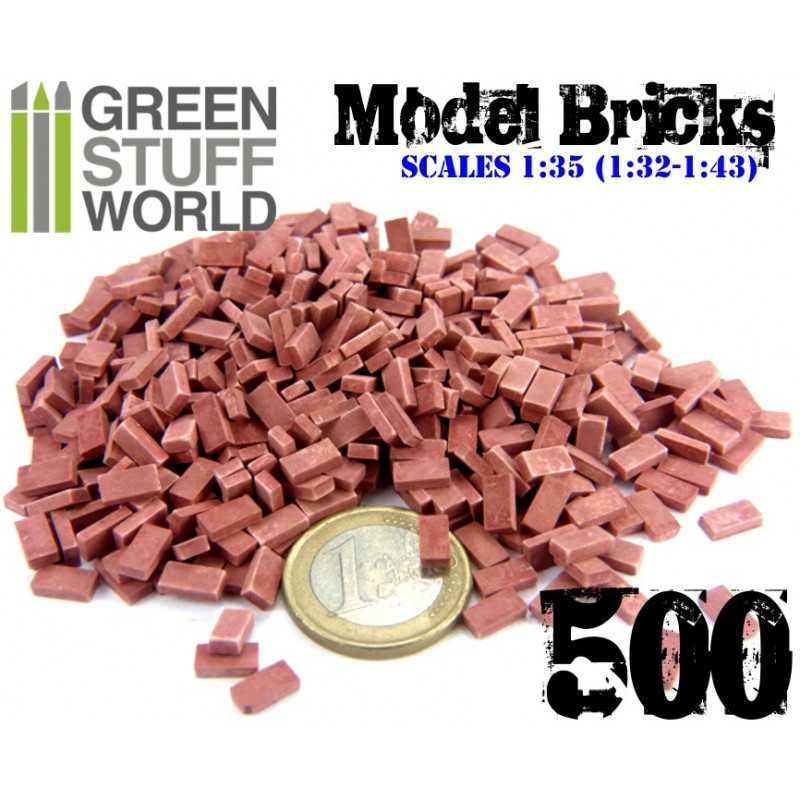 Briques - Rouge Foncé x500 Briques - Rouge Foncé x500