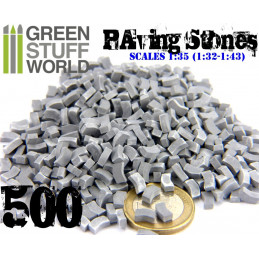 Ladrillos Adoquines - Grises x500