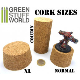 Sculpting COLUMN Cork for armatures