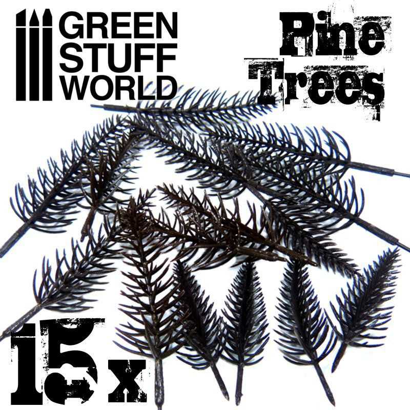 15x Arbres PINS Modelisme Flexibles 15x Arbres PINS Modelisme Flexibles