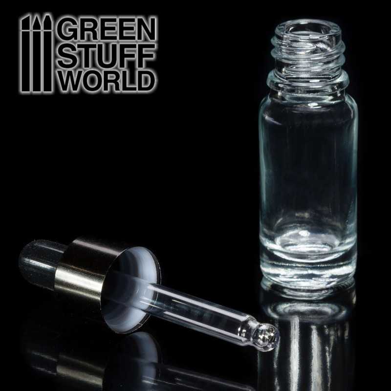 Pot de Verre vide avec Pipette Pot de Verre vide avec Pipette