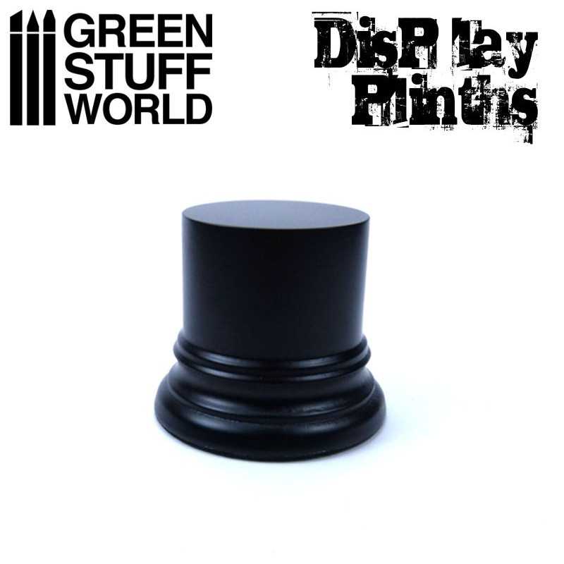 Round Display Plinth 4.5 cm - Black