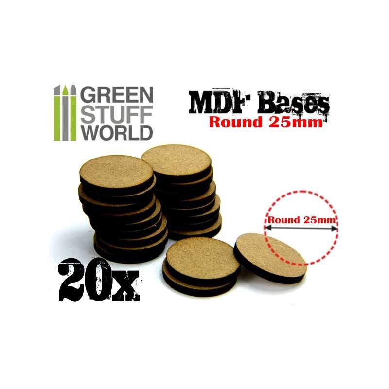 Peanas DM - Redondas 25mm Peanas DM - Redondas 25mm