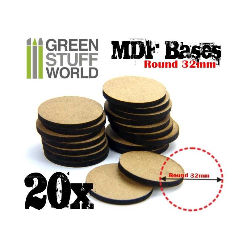 Peanas DM - Redondas 32mm Peanas DM - Redondas 32mm