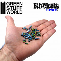 33x Resin Rockets and Missiles