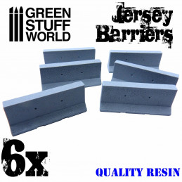 6x Barreras Hormigon