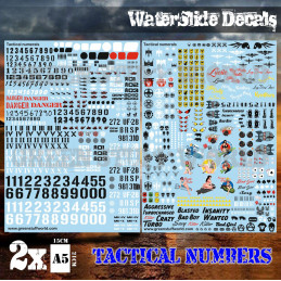 Calcas al agua - Numeros Tacticos y Pinups