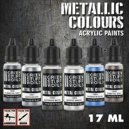 Metallic Paints Set - Silver