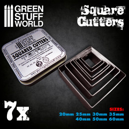 Cutters Carrés pour Bases