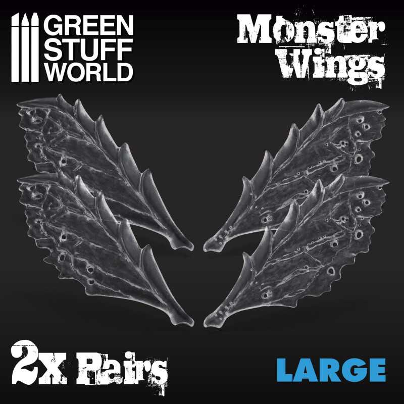 2x Ailes de Monstre - Grand 2x Ailes de Monstre - Grand