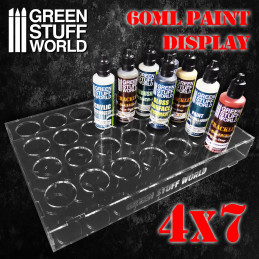 Expositor Pinturas Auxiliares 60ml (4x7)