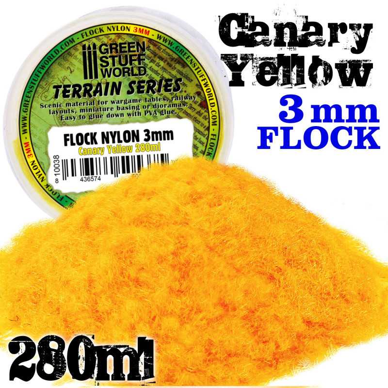 Herbe Statique 3 mm - Jeune Canaris - 280ml Herbe Statique 3 mm - Jeune Canaris - 280ml