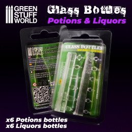 Botellas de Vino y Cerveza de resina