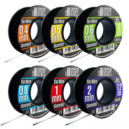 Flexibler Zinndraht 2mm