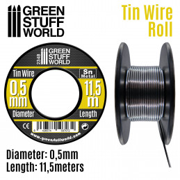 Rollo de estaño flexible 0.5mm