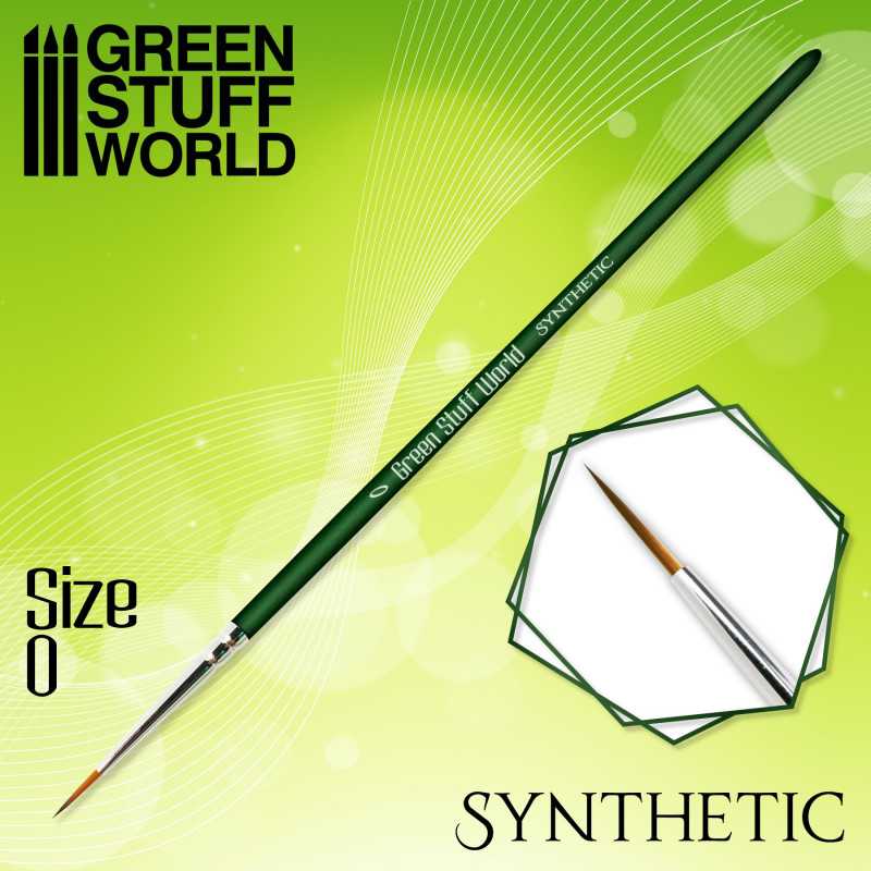 GREEN SERIES Pincel Sintetico - 0 GREEN SERIES Pincel Sintetico - 0