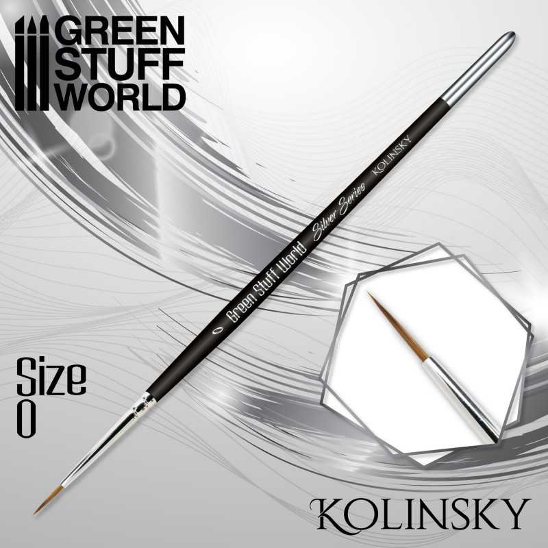 SILVER SERIES Pincel Kolinsky - 0 SILVER SERIES Pincel Kolinsky - 0