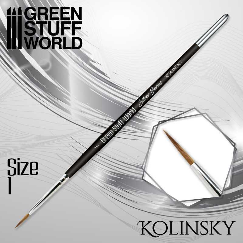 SILVER SERIES Pincel Kolinsky - 0 SILVER SERIES Pincel Kolinsky - 0