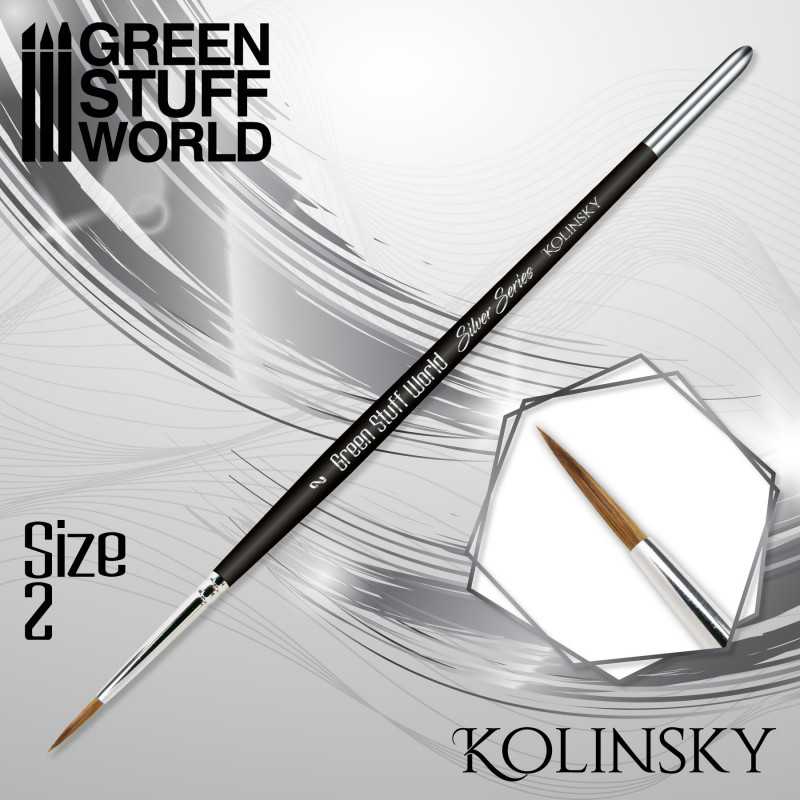 SILVER SERIES Pincel Kolinsky - 1 SILVER SERIES Pincel Kolinsky - 1
