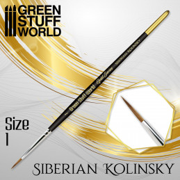 GOLD SERIES Pincel Kolinsky Siberiano - 0