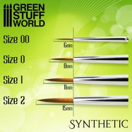 GREEN SERIES Synthetic Brush Set GREEN SERIES Synthetic Brush Set