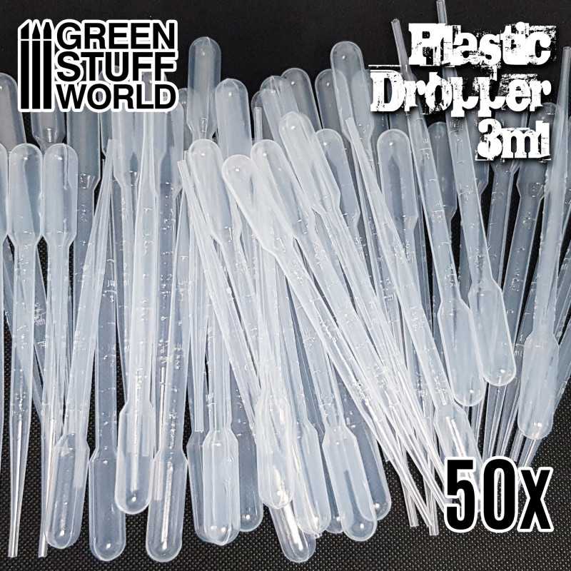 50x Long Droppers with Suction Bulb 50x Long Droppers with Suction Bulb