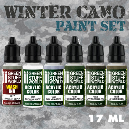 Set Peinture - Camouflage Hiver