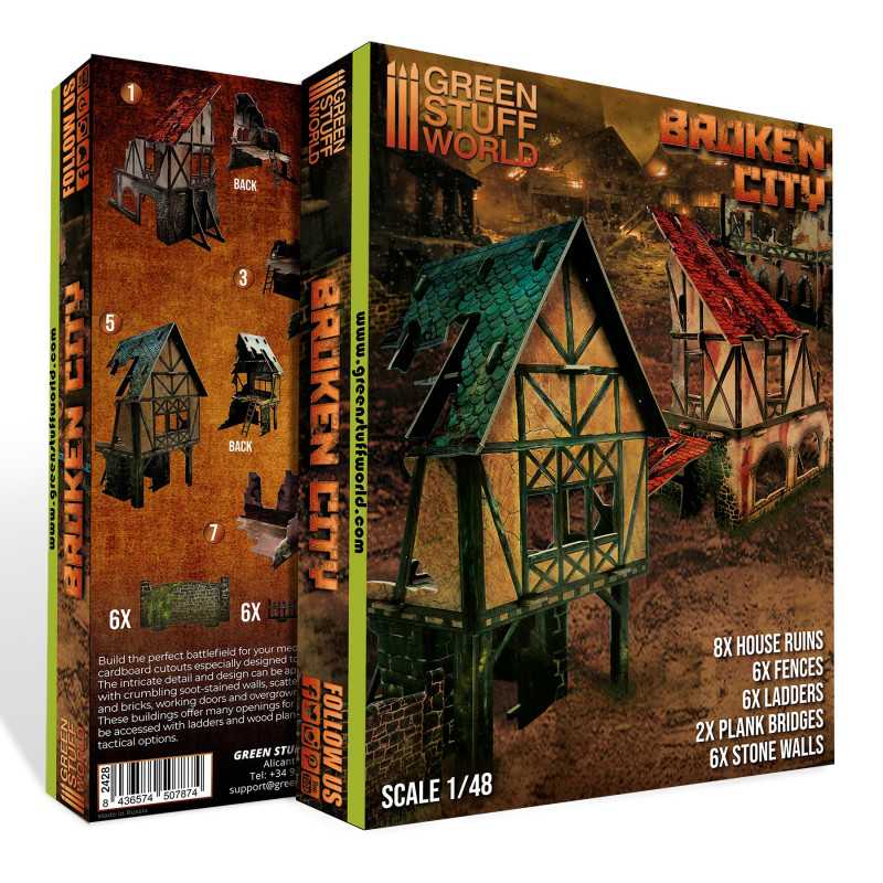 Ville en Ruine - Ensemble de Terrain