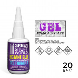 Pegamento Cianocrilato - formula GEL