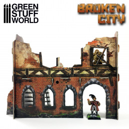 Ville en Ruine - Ensemble de Terrain