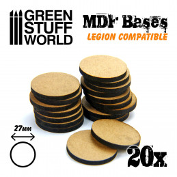 Peanas DM - Redondas 27mm - Starwars legion