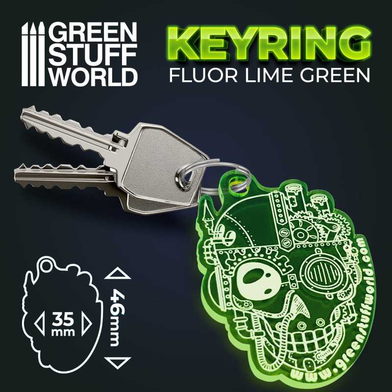 Porte-clés - GREEN SKULL Porte-clés - GREEN SKULL