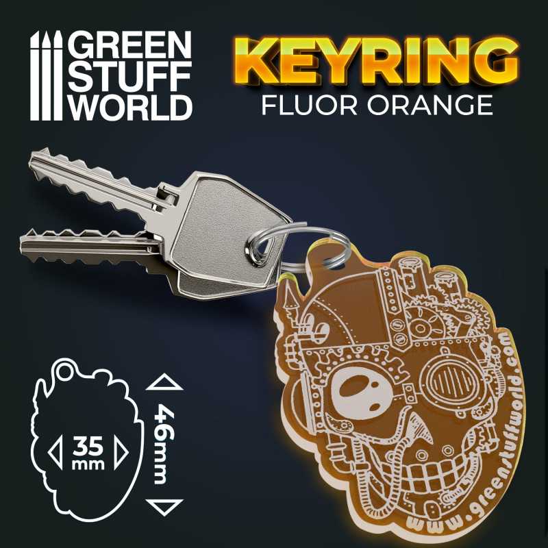 Porte-clés - ORANGE SKULL Porte-clés - ORANGE SKULL