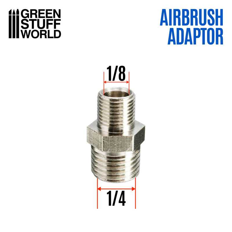 Adaptateur Aérographie 1/4 "à 1/8"