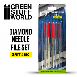 LIMAS diamantadas grano fino 150