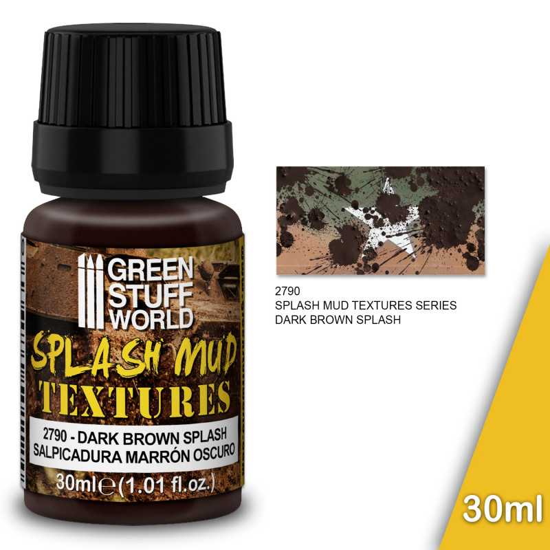 Schlammspritz Texturen - DUNKELBRAUN 30ml Schlammspritz Texturen - DUNKELBRAUN 30ml