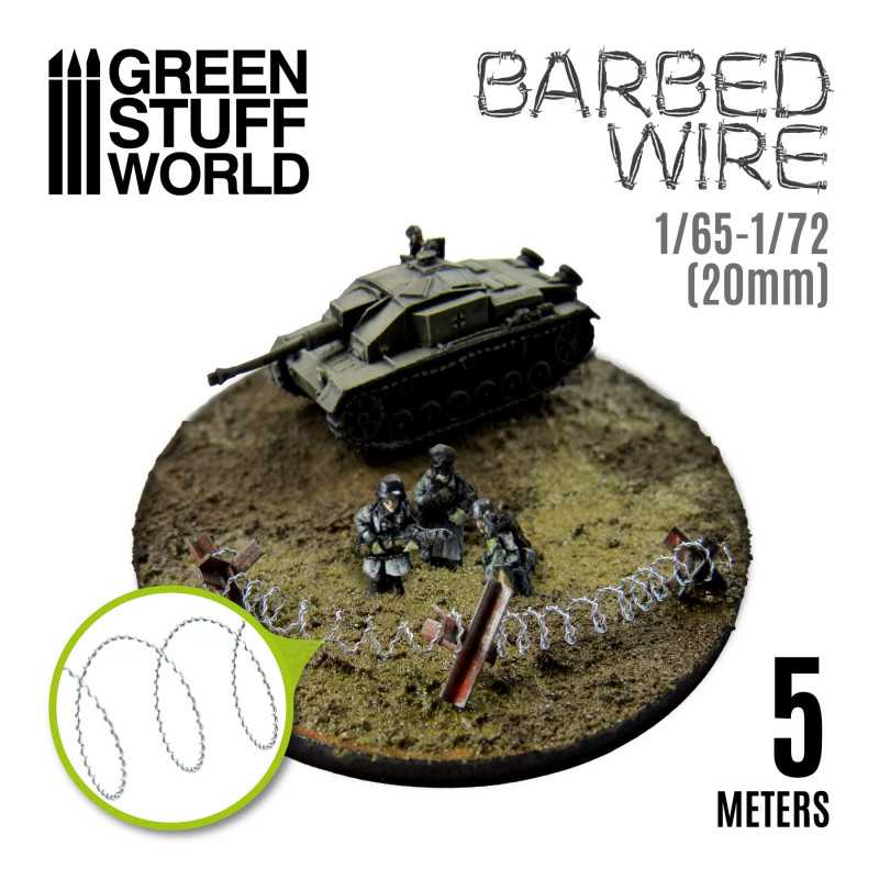 Fil Barbelé - 1/65-1/72 (20mm) Fil Barbelé - 1/65-1/72 (20mm)